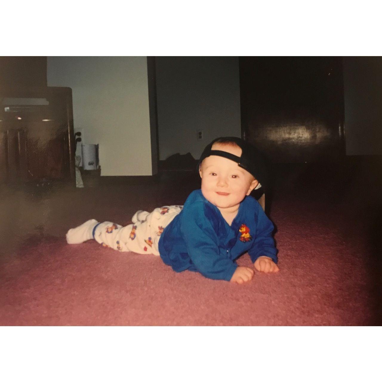 Baby Ryan looking so cool!