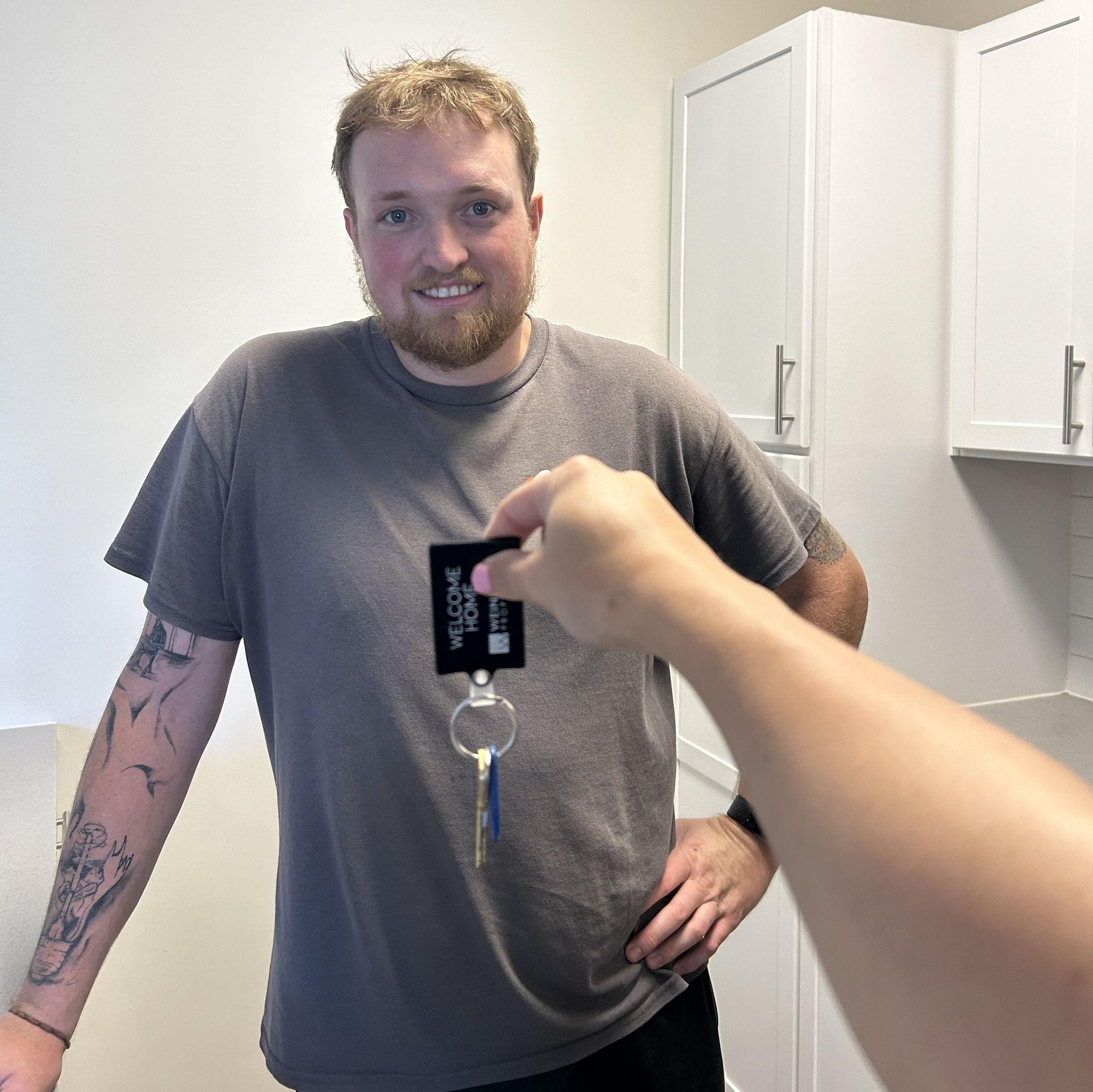 August 2024 We move in together in Nashville!