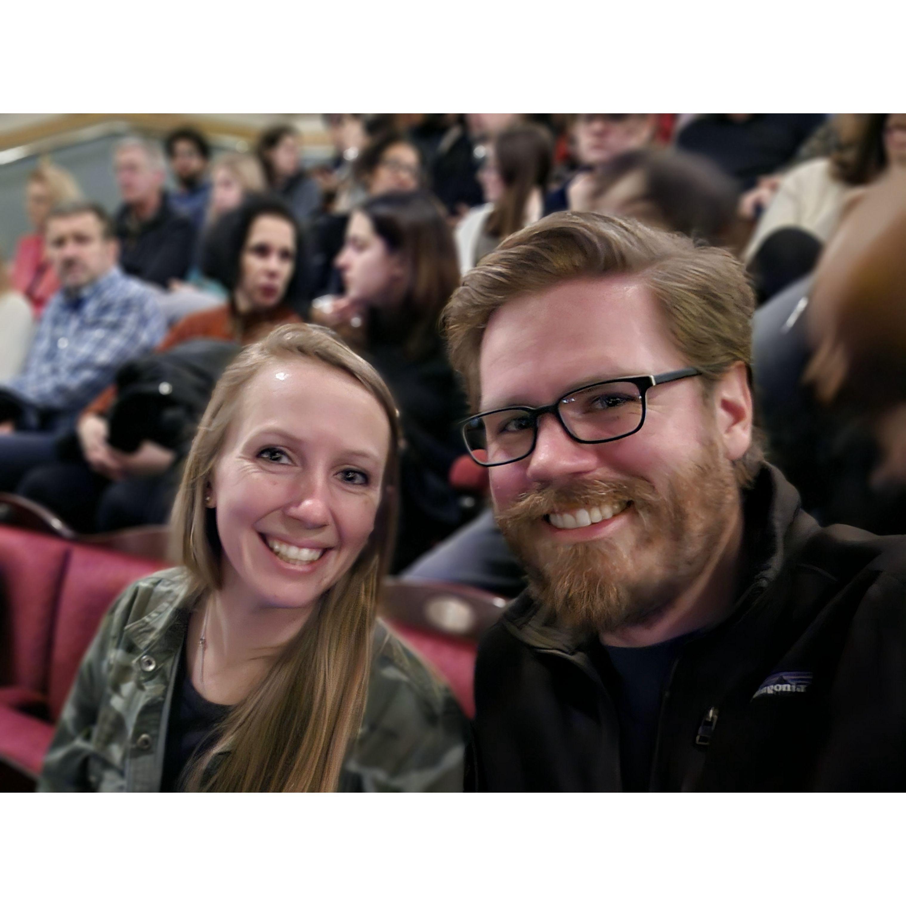 If we're already in London to see Sierra's favorite band, might as well also see her favorite musical (Les Miserables). 10/10 production.
#LondonFeb2023