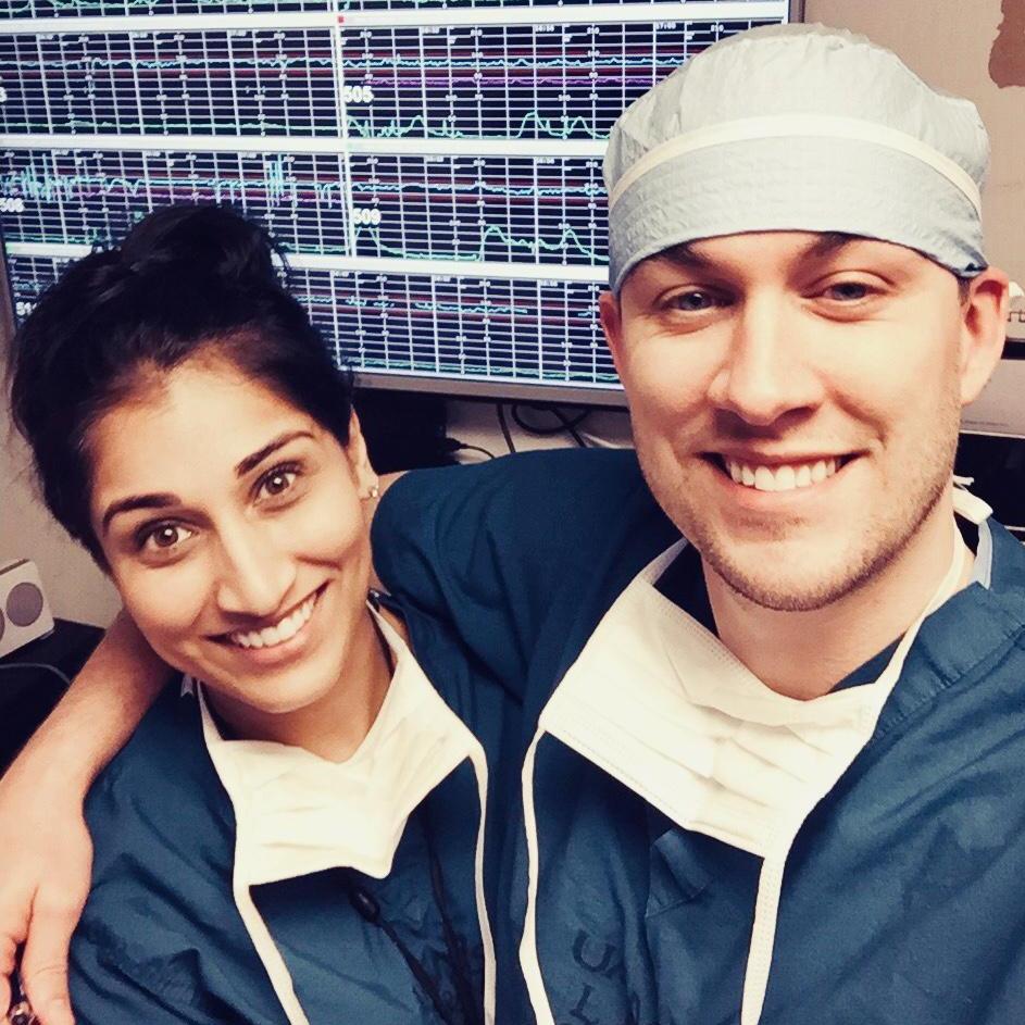 We call this our mandatory 12 hour dates.  
Also known as, our mandatory 12 hour OB shifts where we just so happened to be scheduled together for a whole month! Quality time....