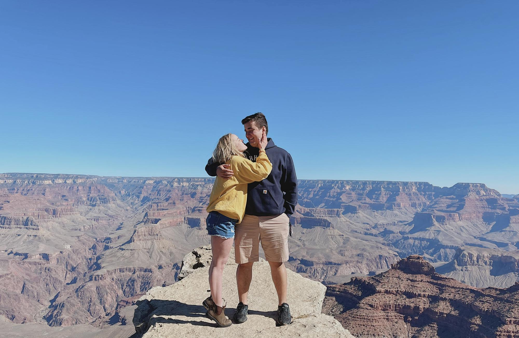 A trip to the Grand Canyon for Abbie's birthday.