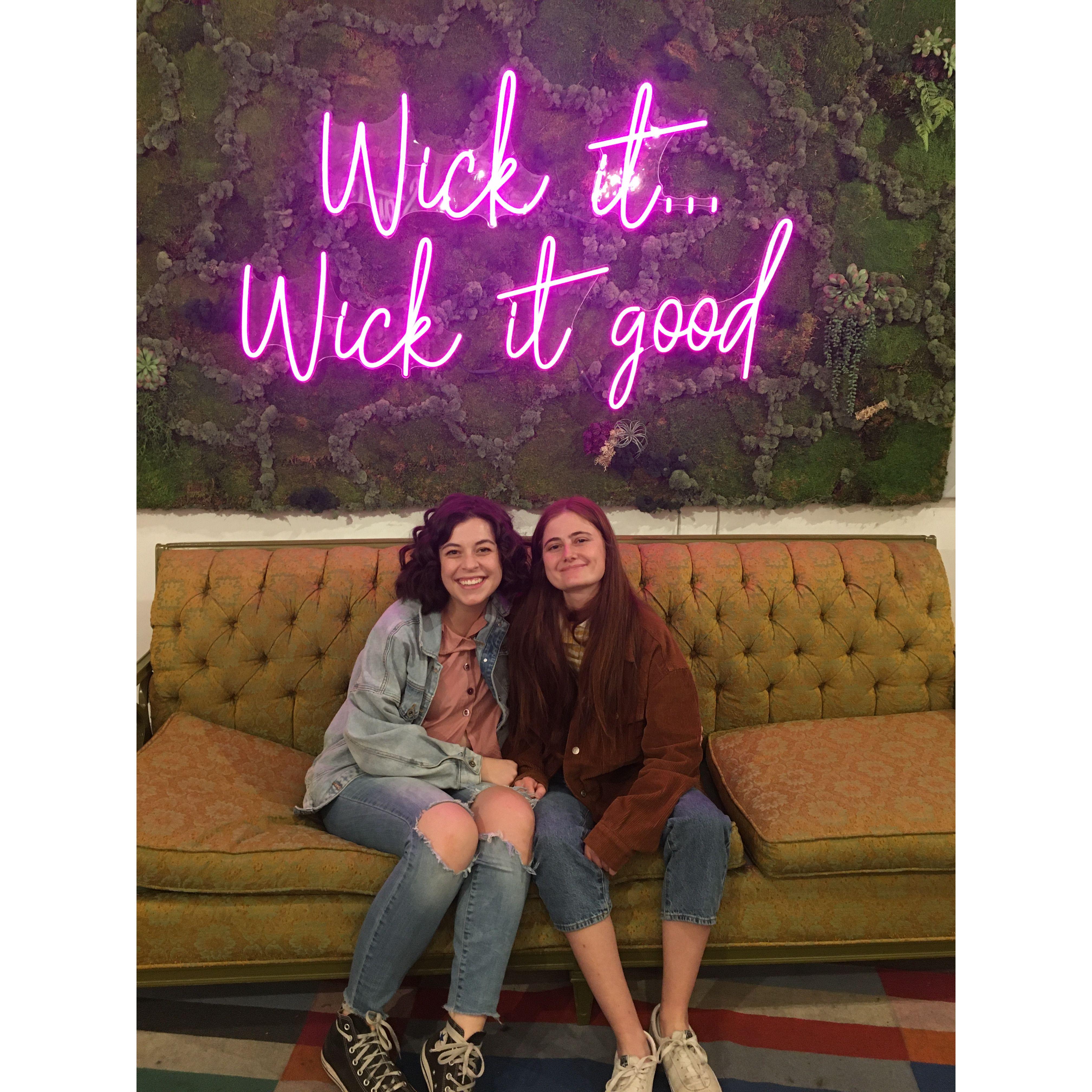 Our 5th date! (After Hannah got out of COVID quarantine)