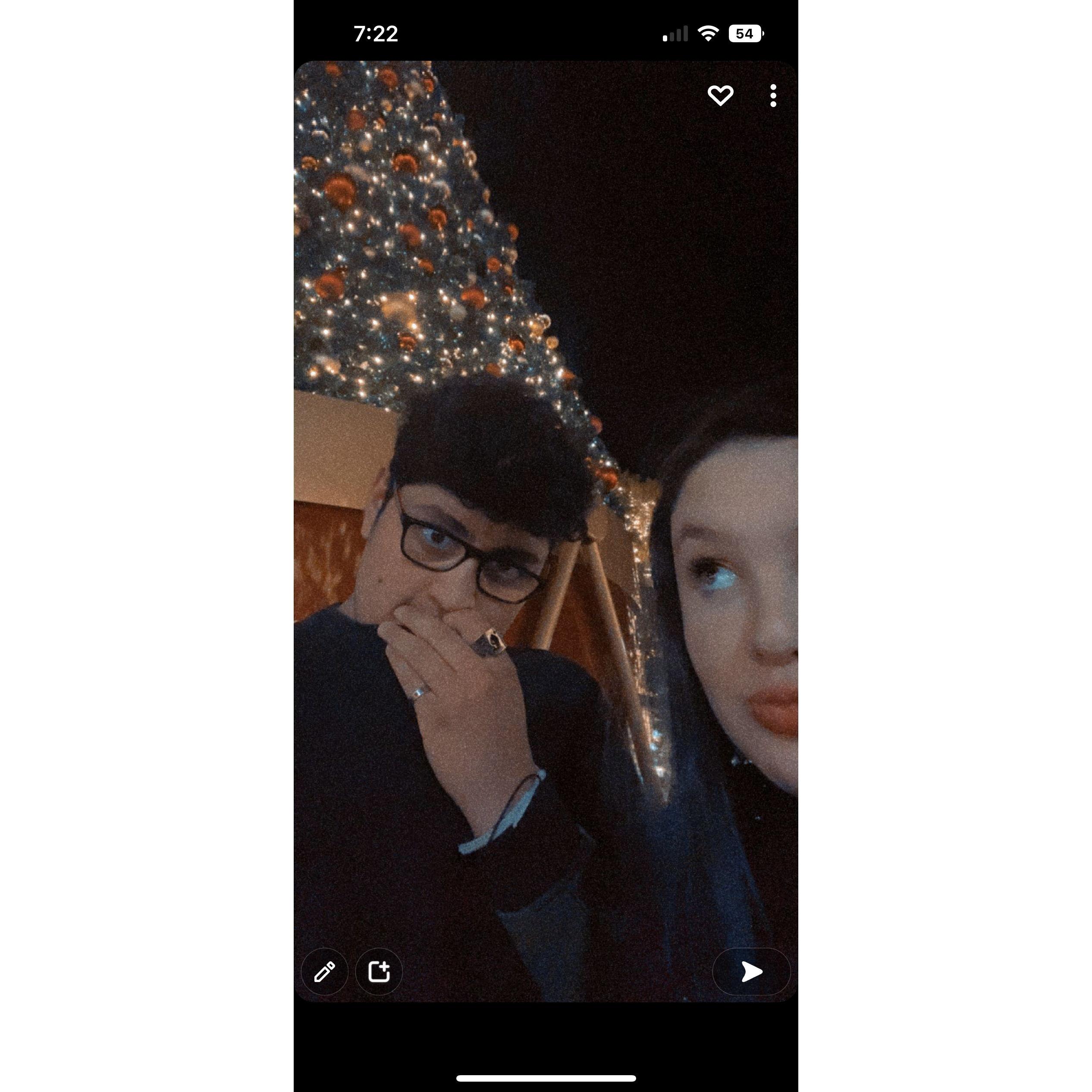 Our first Christmas together!
