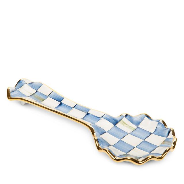 Mackenzie-Childs Royal Check Spoon Rest