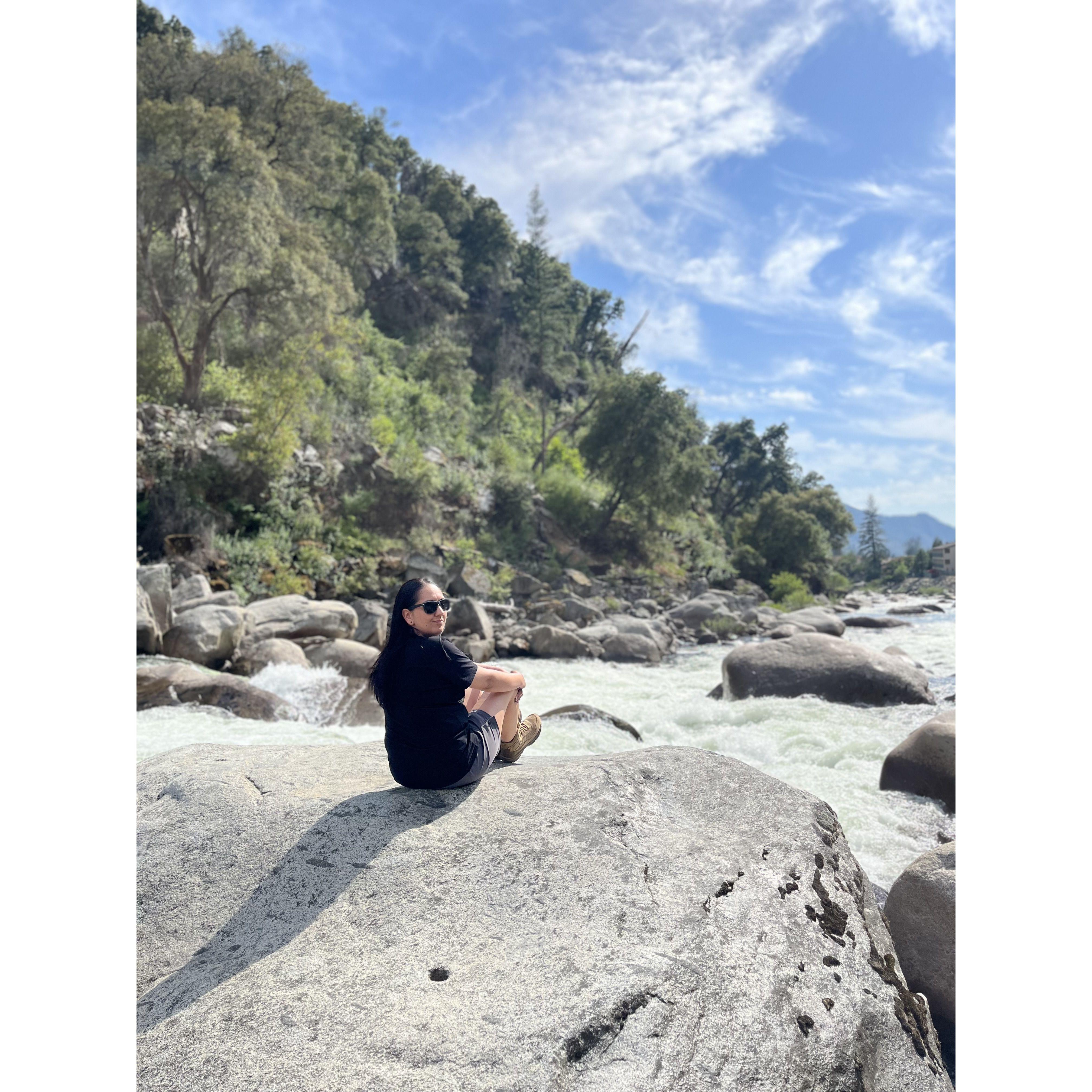 "Looking for adventure, and whatever comes our way. Yeah, Darlin', go make it happen. Take the world in a love embrace." Melina, I absolutely love you.