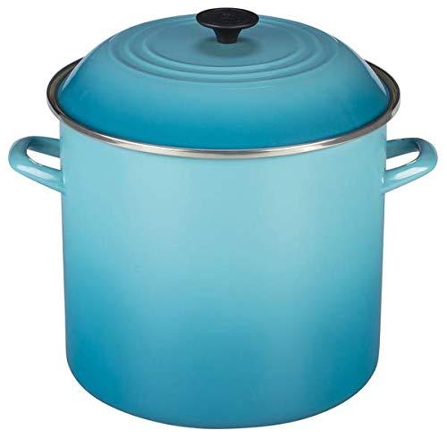 Le Creuset N5100-2817 Stockpot, 16 qt, Caribbean