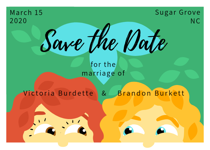 The Wedding Website of Victoria Burdette and Brandon Burkett