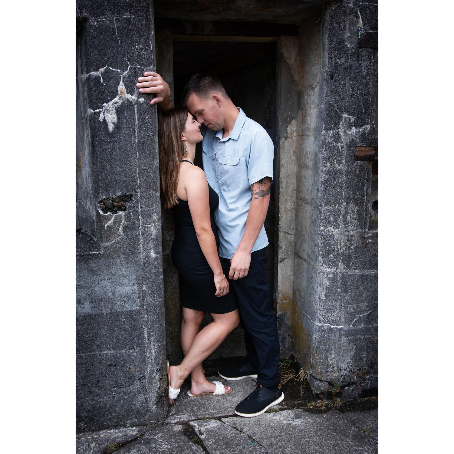 At this moment, it was beginning to set in that we would spend the rest of our lives together.