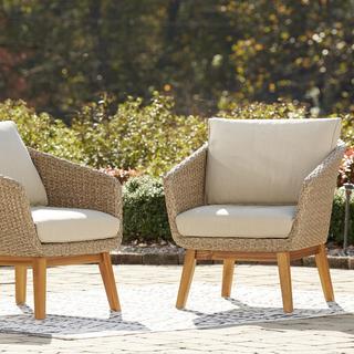 Crystal Cave Outdoor Lounge Chair, Set of 2