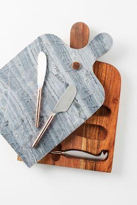 Swivel Cheese Board Serving Set