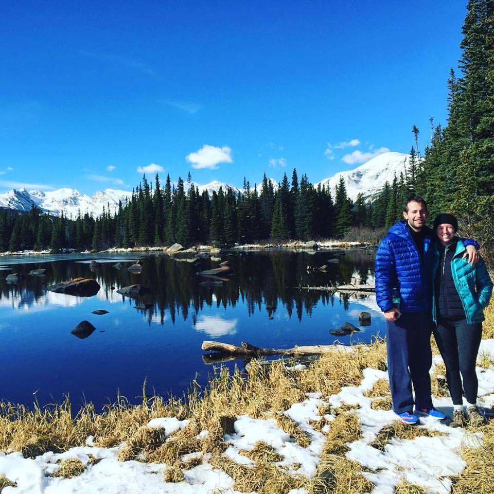 Hiking Brainard Lake in CO in November 2015!