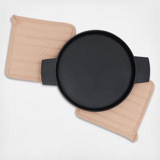 Simple Linen Potholder, Set Of 2
