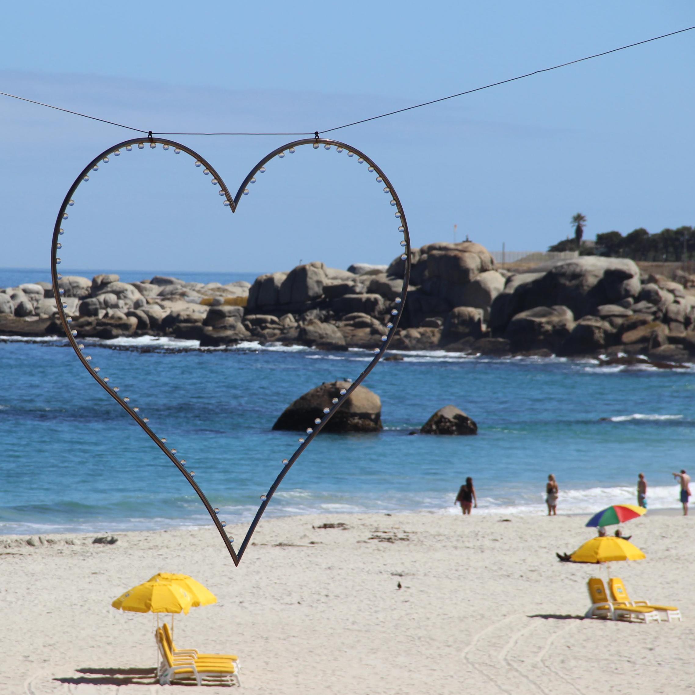 Love is in the air in Camps Bay, SA