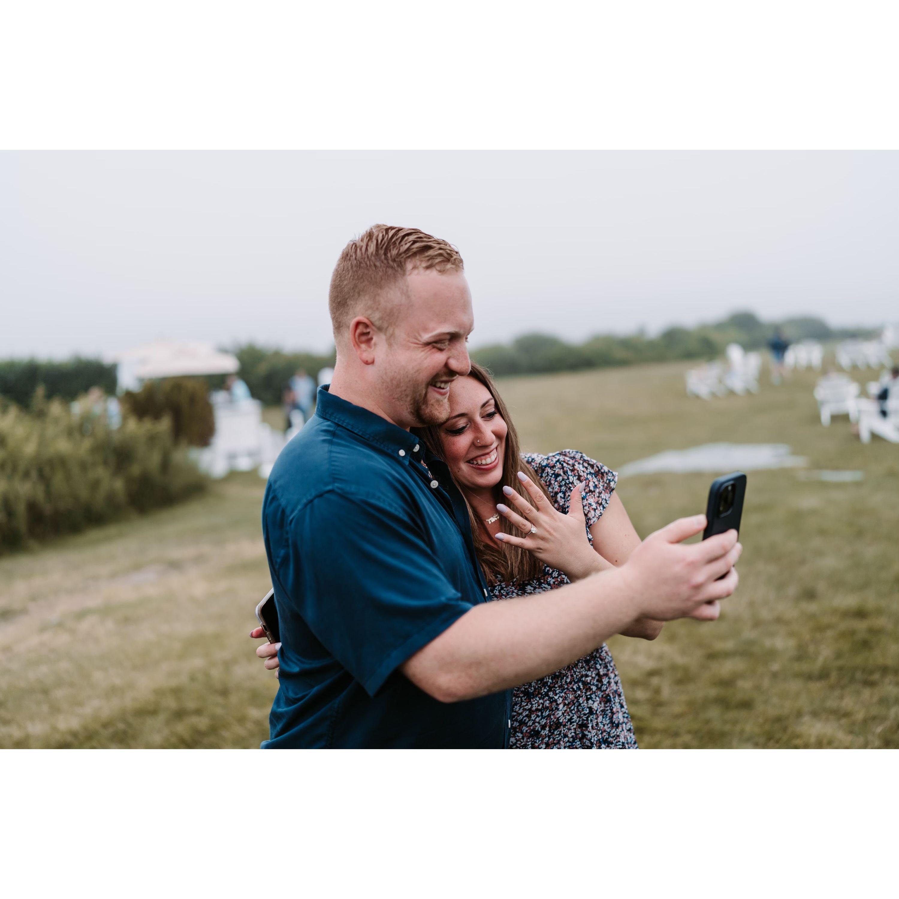 From our engagement photo album!