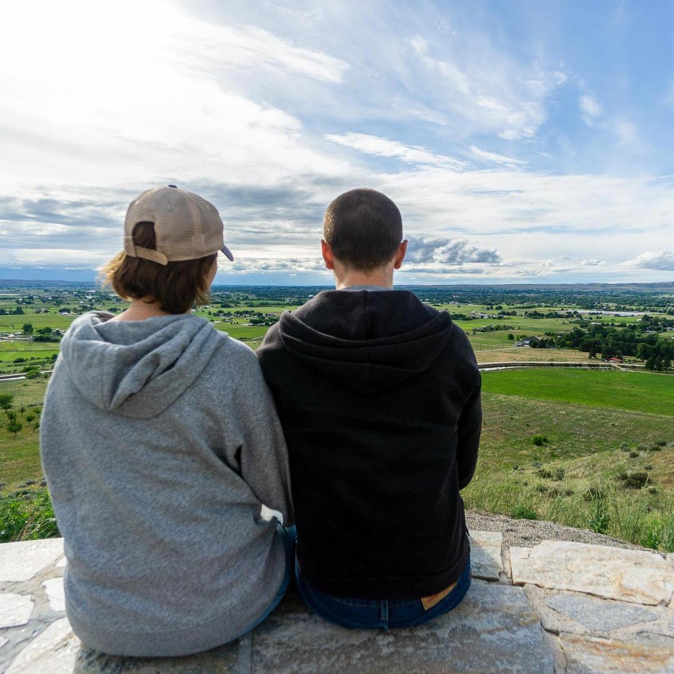 Looking over the town of Emmett, Idaho.
06/13/2020