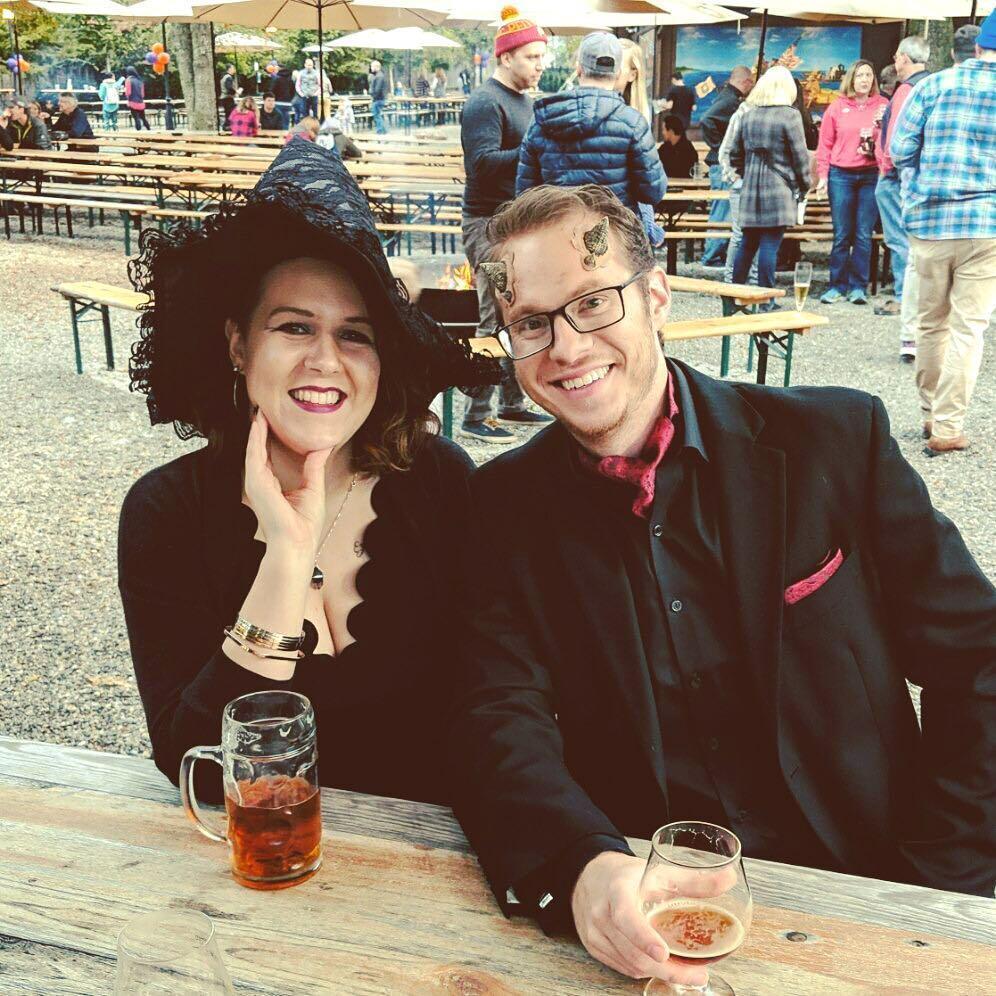 Black magic Halloween in 2019.