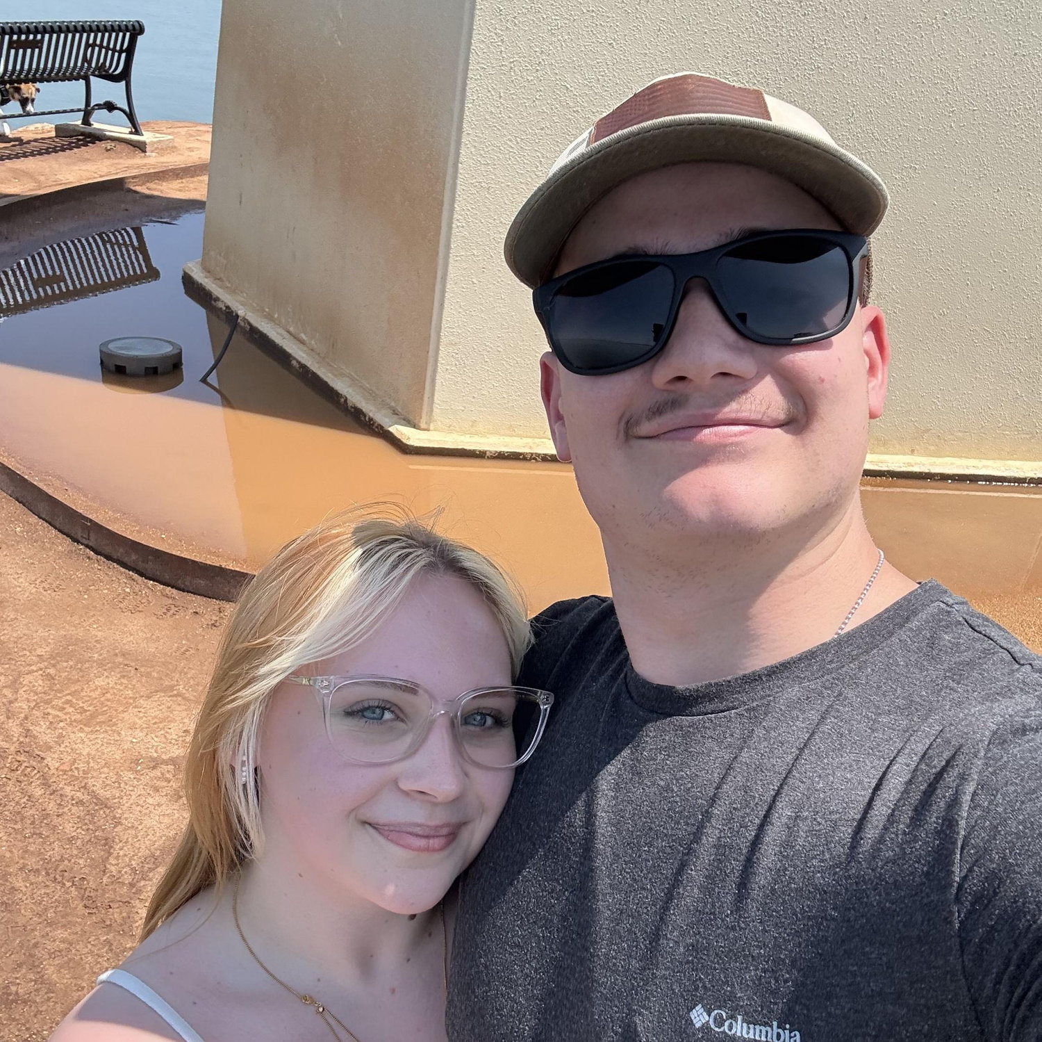 our first time visiting Lake Hefner.. little did everyone know he'd be proposing there 3 months later!