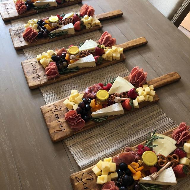 Charcuterie Board Personalized Hostess Gift, Rustic Cutting Board, Cheese board, Farmhouse Decor, Rustic Cutting Board, Laser Engraved