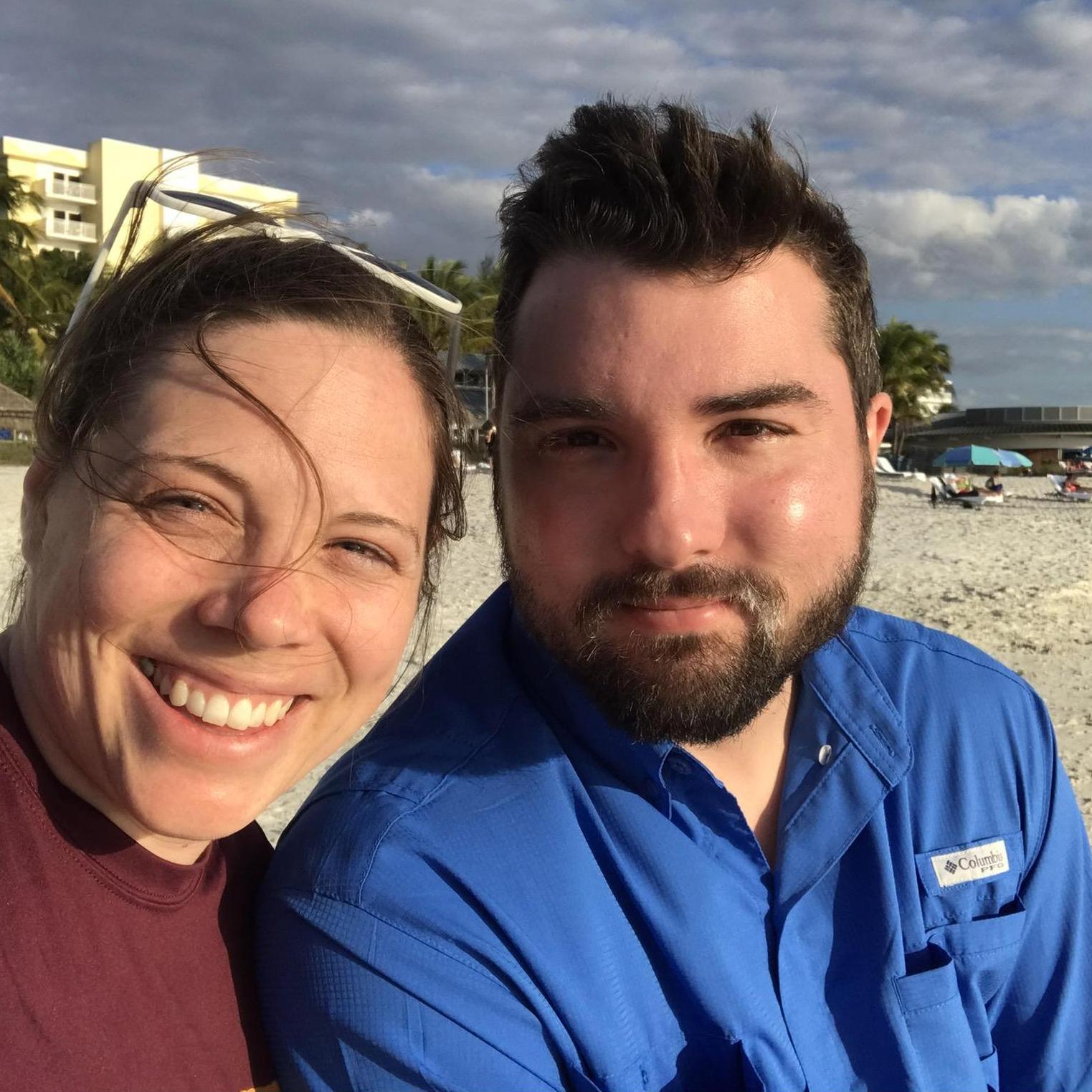 Soaking up the sun in Florida!