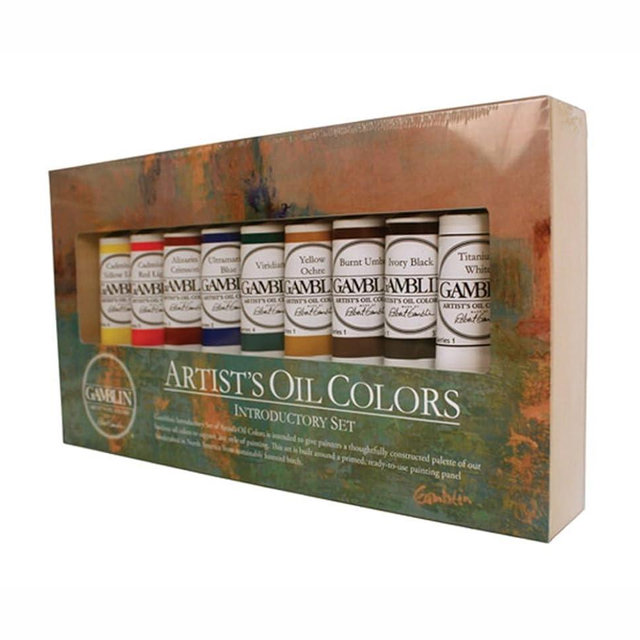 Gamblin Artist Oil Colors Introductory Set,Multi,37 ml