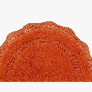 Cotton Non-Slip Bath Rug - Orange