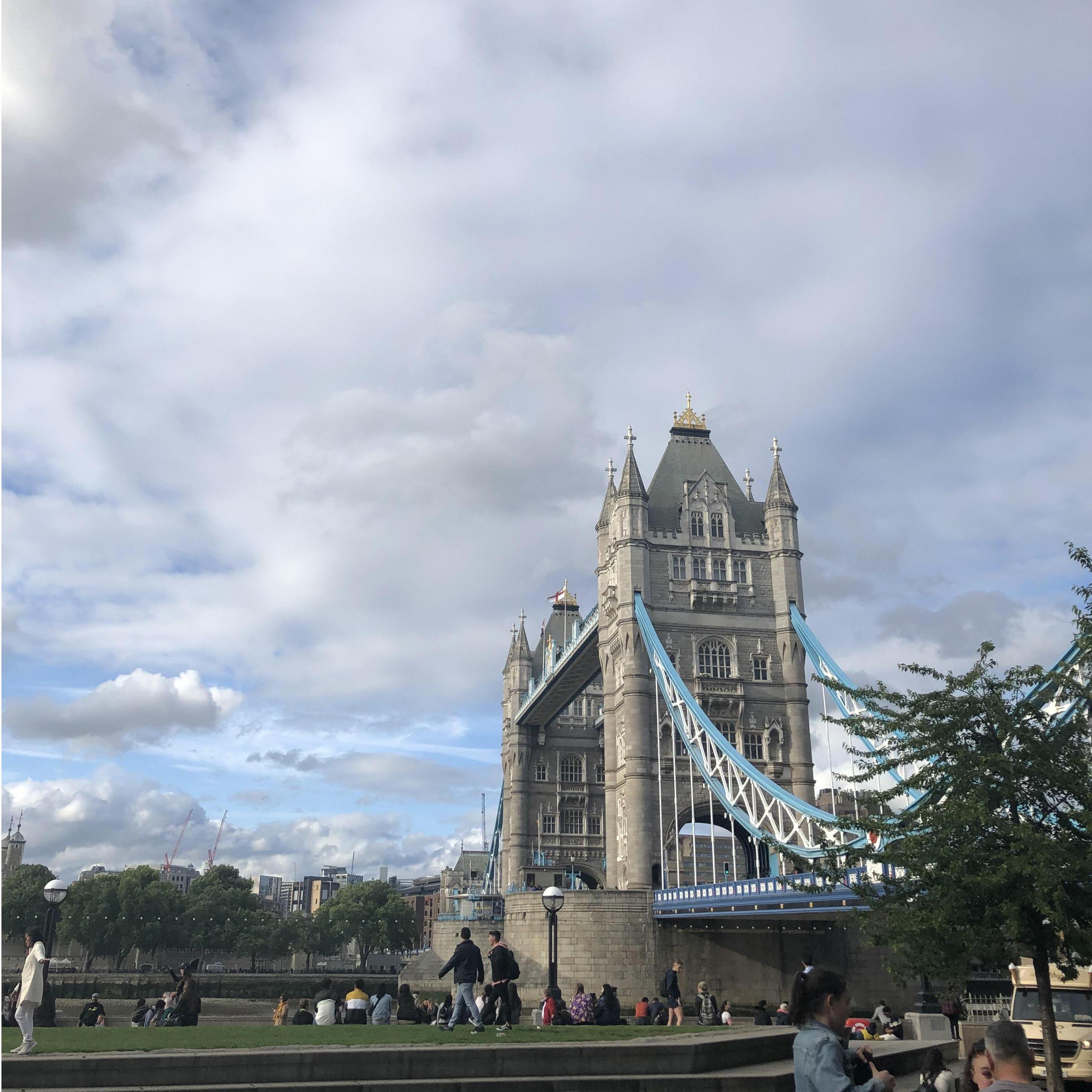 The ever-impressive Tower Bridge in London.