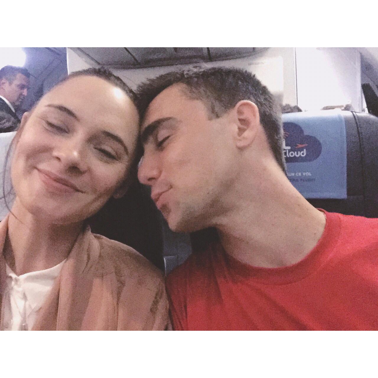 John whisked Alex away to Paris.
