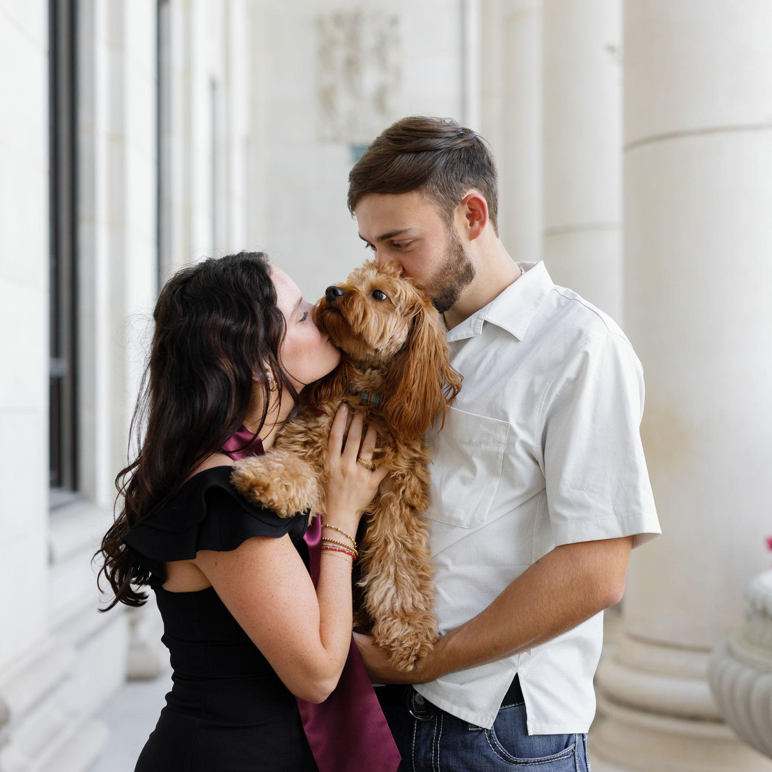My senior photos. We only thought it would be fitting to include Bear. He is our baby!