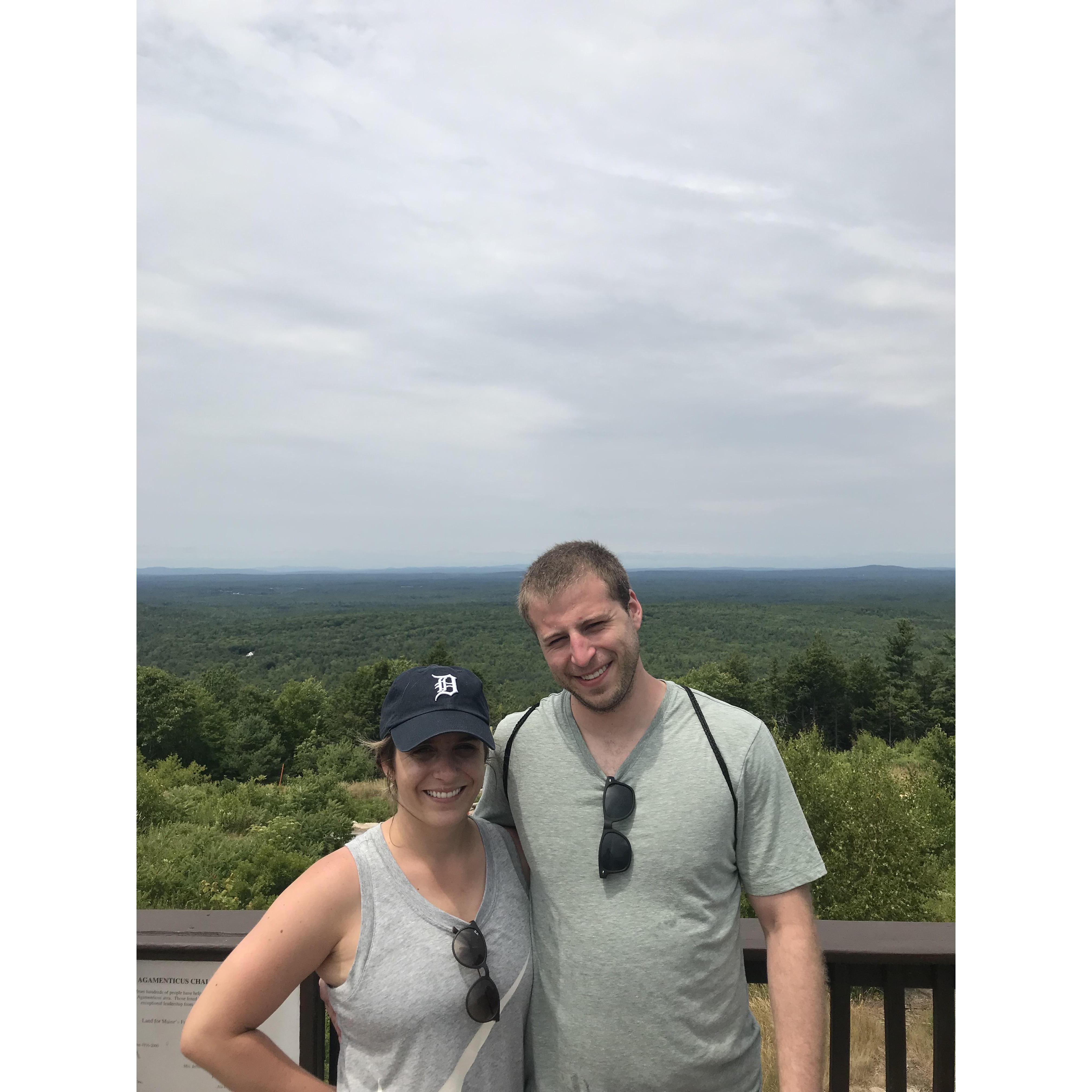 Hiking in Maine, 2018