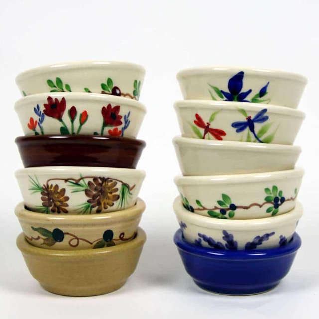 Ramekin (Tuscan Olive style) (quantity: 3)