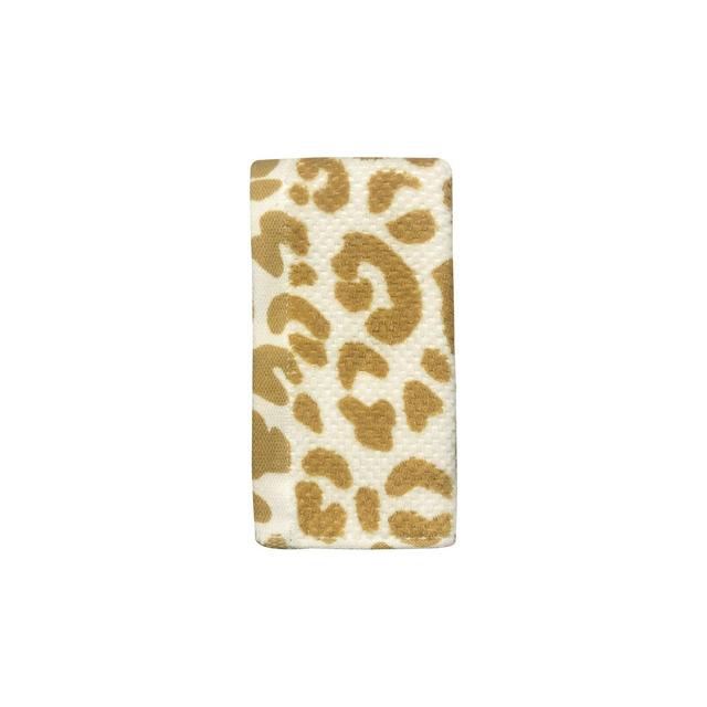 Wild Sage™ Leopard Washcloth in Yolk Yellow