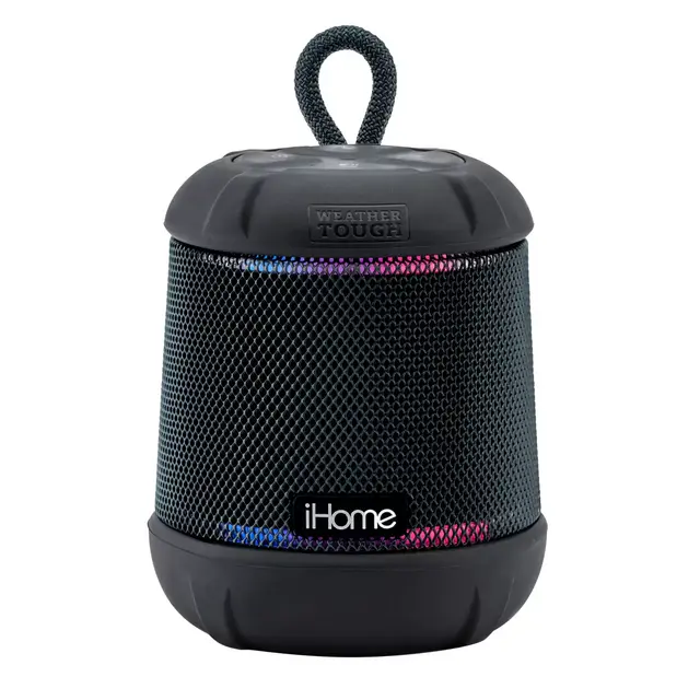 iHome® PlayTough L Wireless Bluetooth® Waterproof Speaker in Black