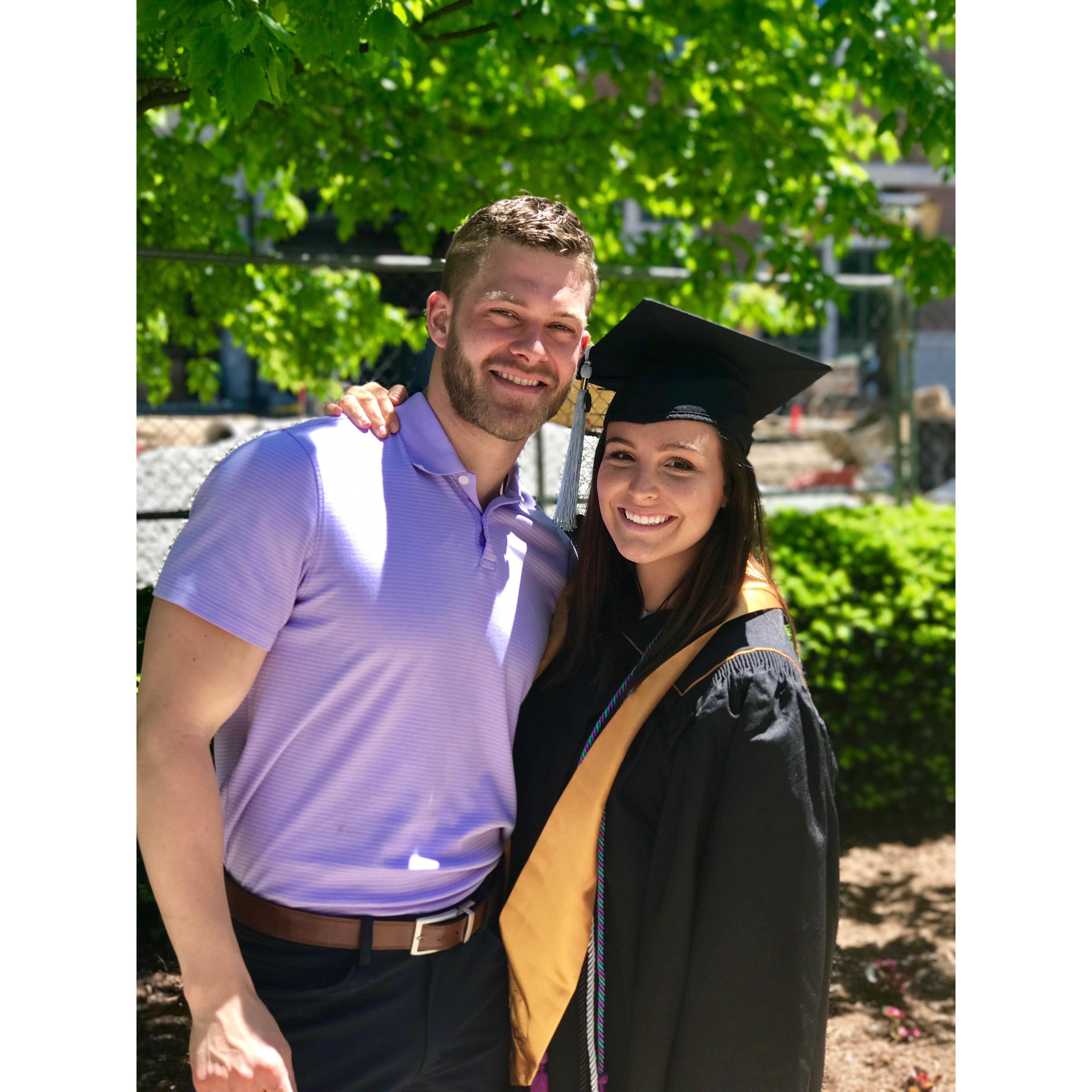 2017- Bradie's college graduation.