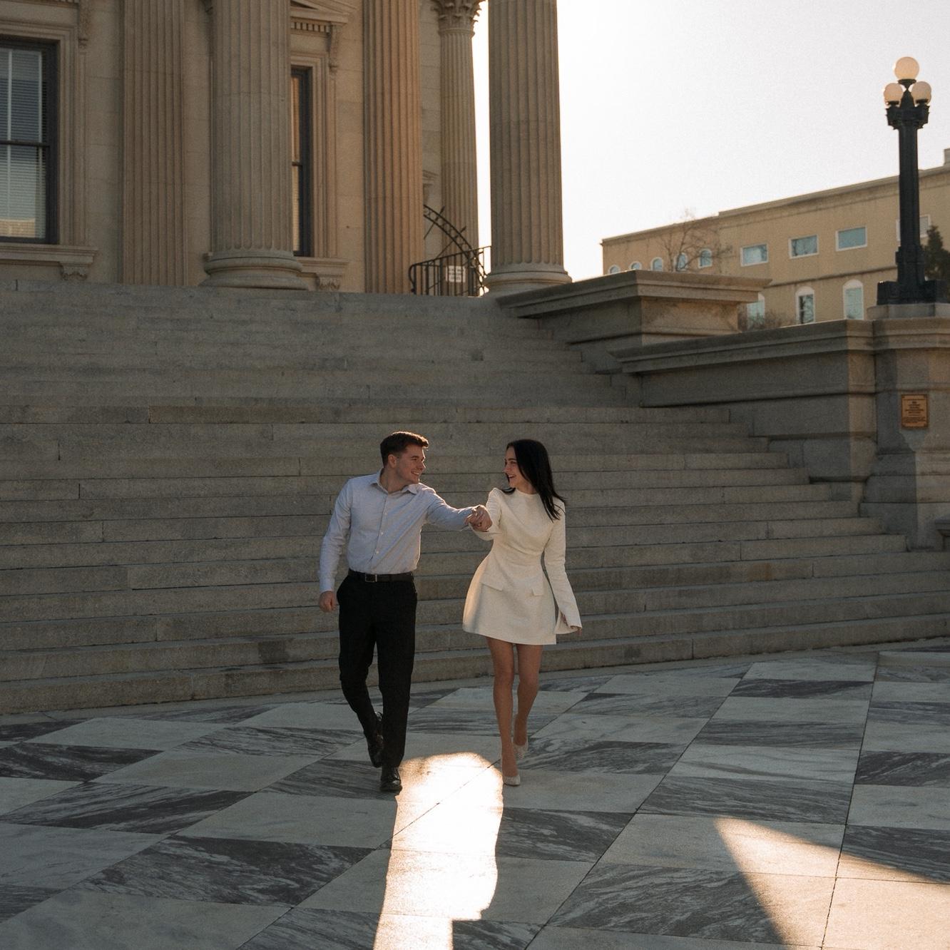 On February 21st at 1600 Louis and Karin eloped in Charleston, it was a beautiful intimate ceremony.