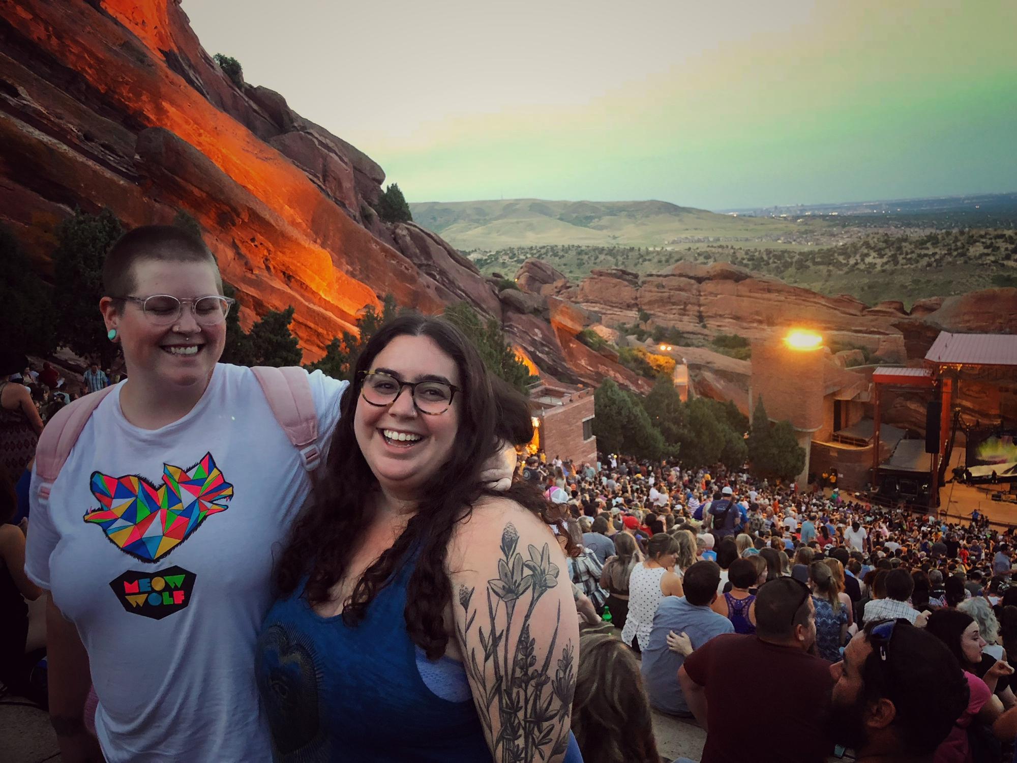 Seeing Neko Case at Red Rocks. July 2018.