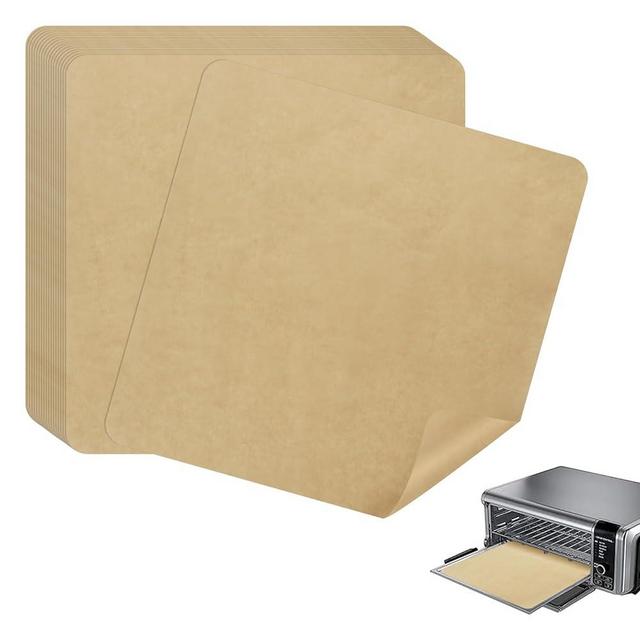 BRIKINTE 12-inch Air Fryer Parchment Paper Squares for Ninja Air Fryer SP101 SP201 SP301 SP351 Oven, 100 Pcs Air Fryer Oven Liners for Bottom of Oven for Ninja Foodi Toaster
