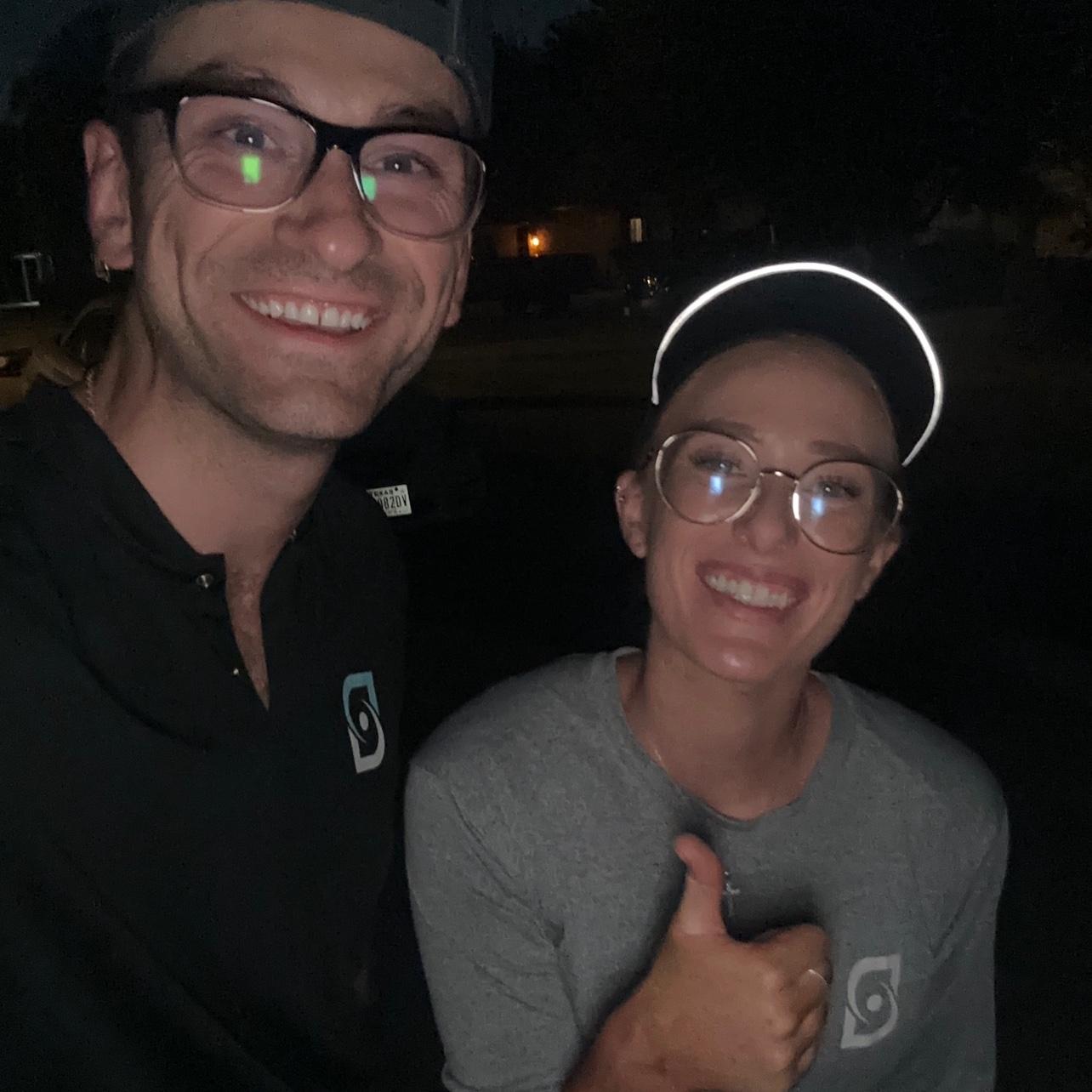 Again, we’re just really good friends and really good coworkers! Mikey was just super thoughtful and always offered to work with me and take me home at the end of the day.