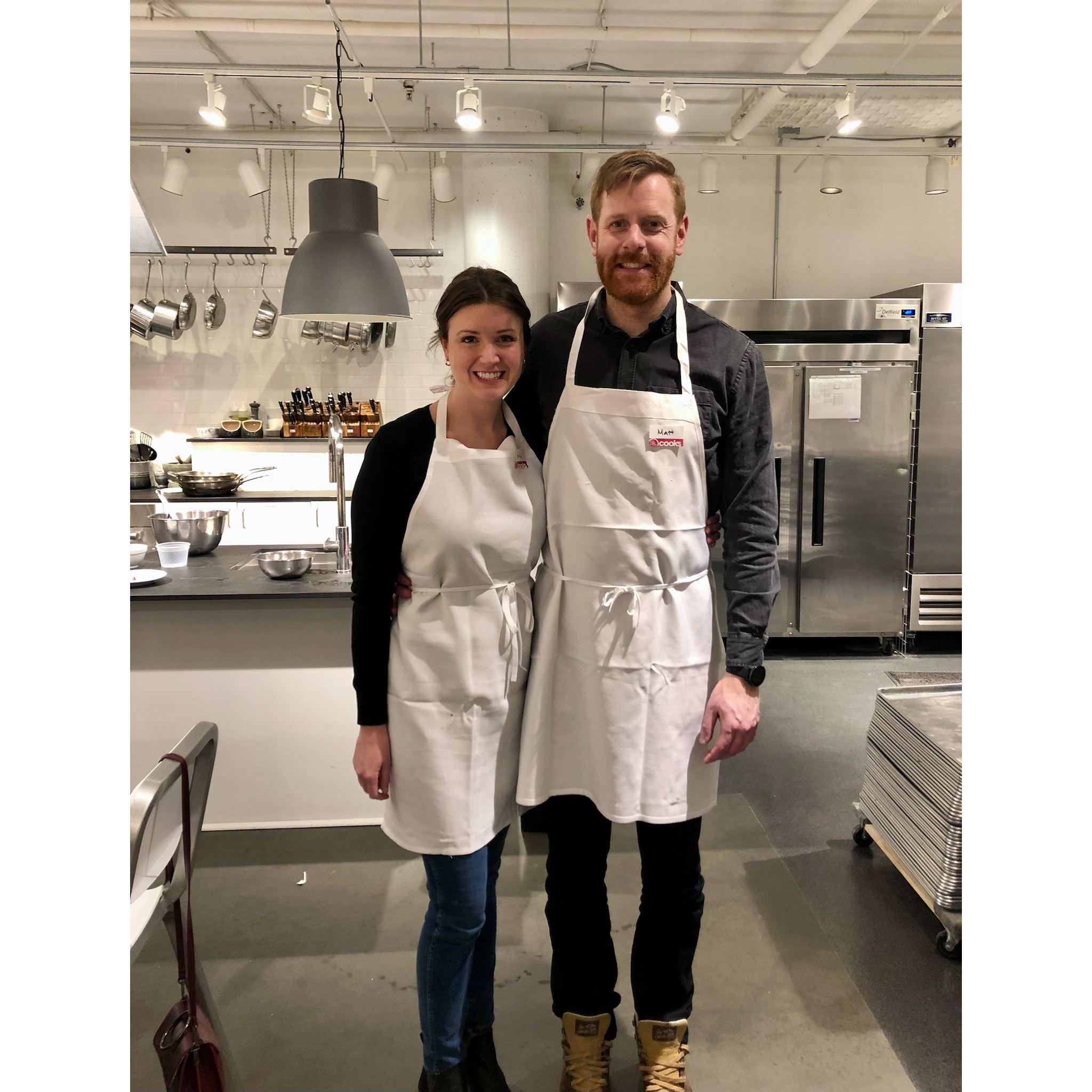 MPLS cooking class at Cooks of Crocus Hill