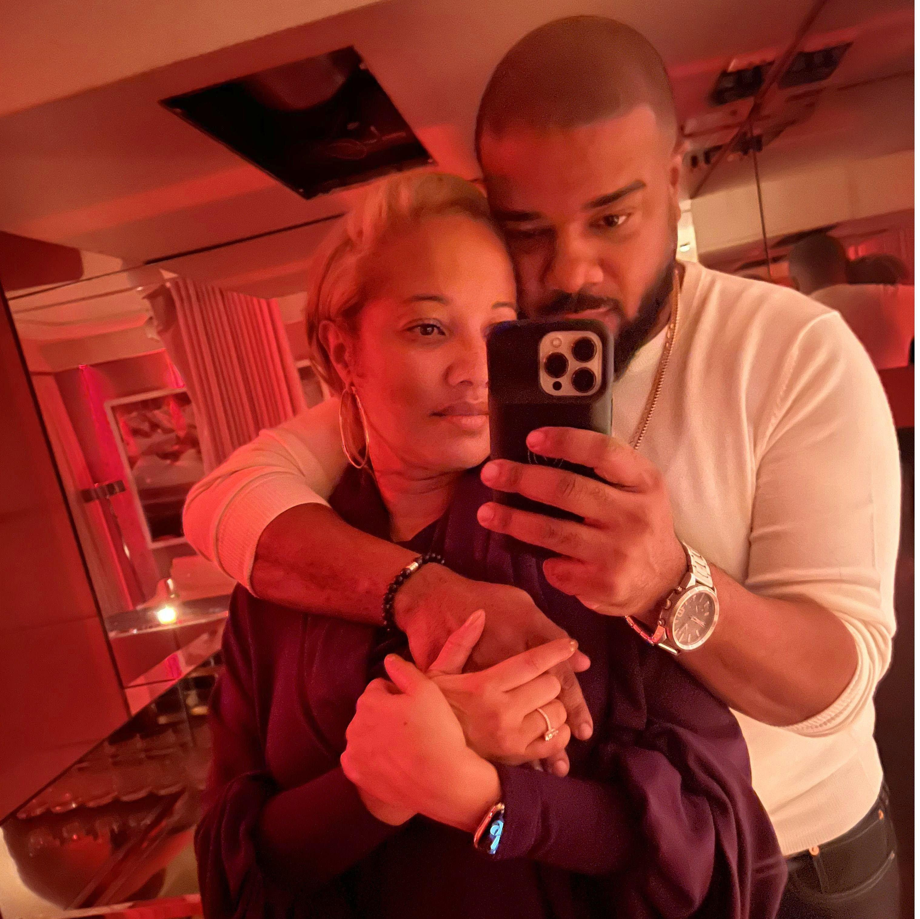 Hours after she said Yes in Paris…