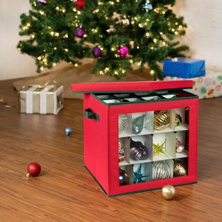 Holiday Ornament Storage Cube, 48-Count