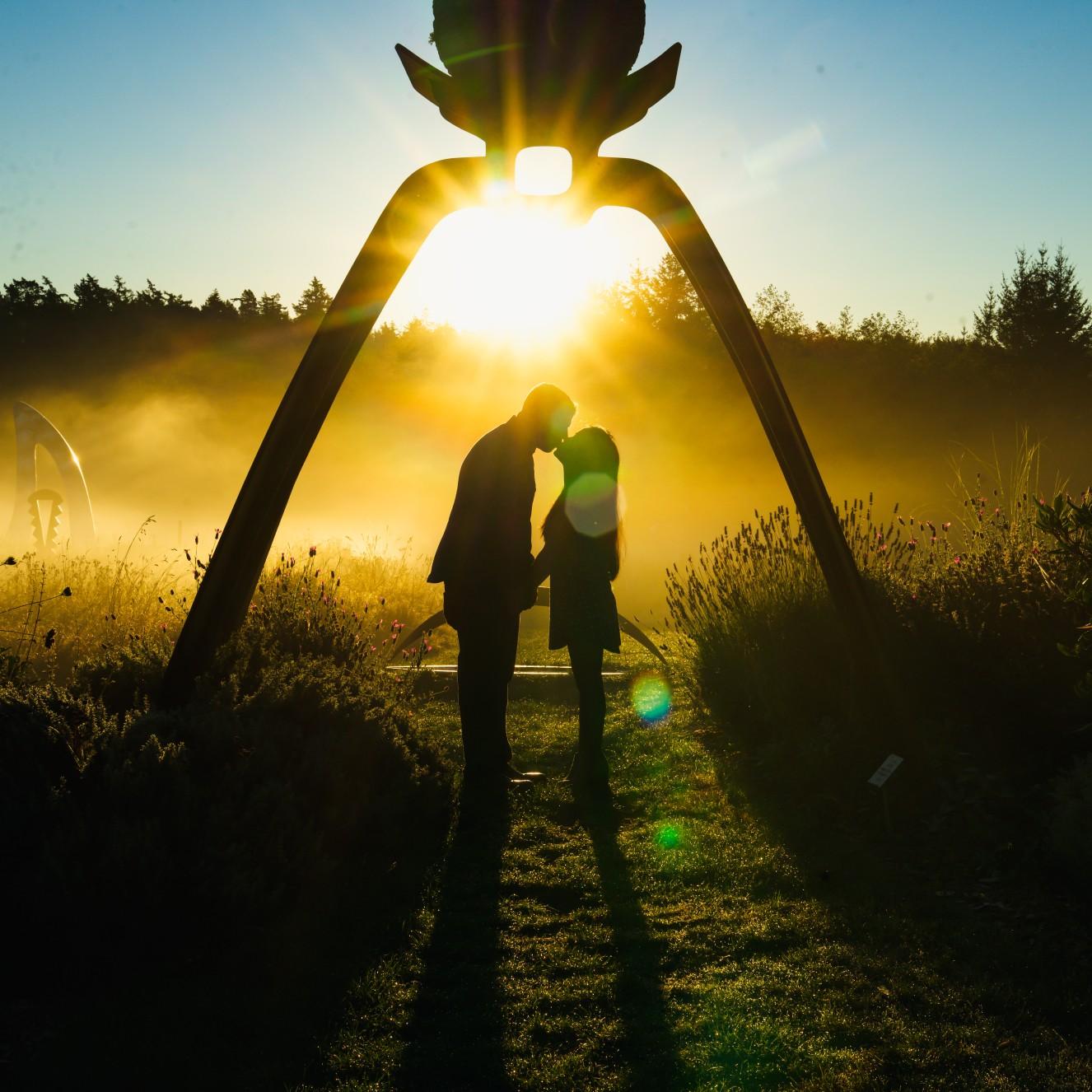 A very cold morning in the San Juan Islands