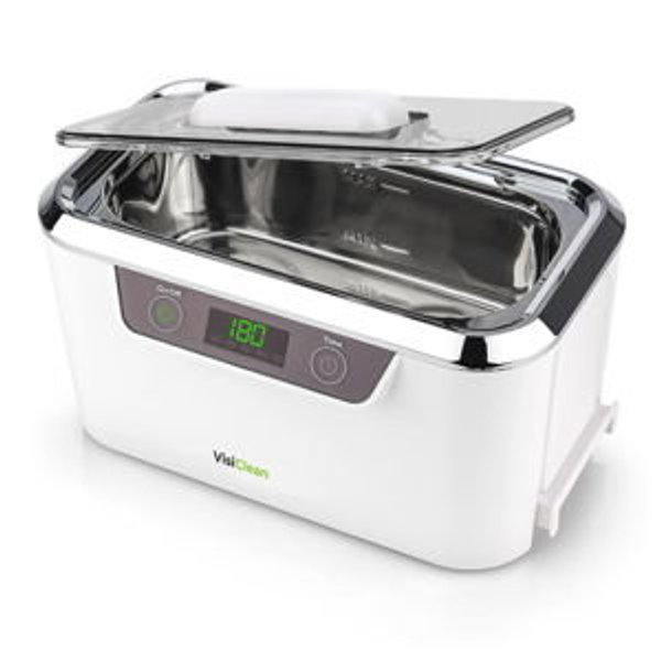 Ultrasonic Cleaner, Professional Ultrasonic Jewelry Cleaner for Diamond Ring, Silver, Gold, Earrings, Necklaces, Glasses, Denture, Retainer, Cpap, Coins, Mouthguard, Razors - VisiClean