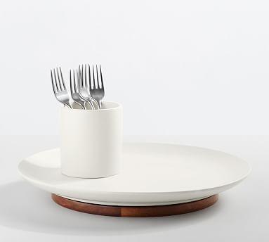 Mason Stoneware & Wood Lazy Susan
