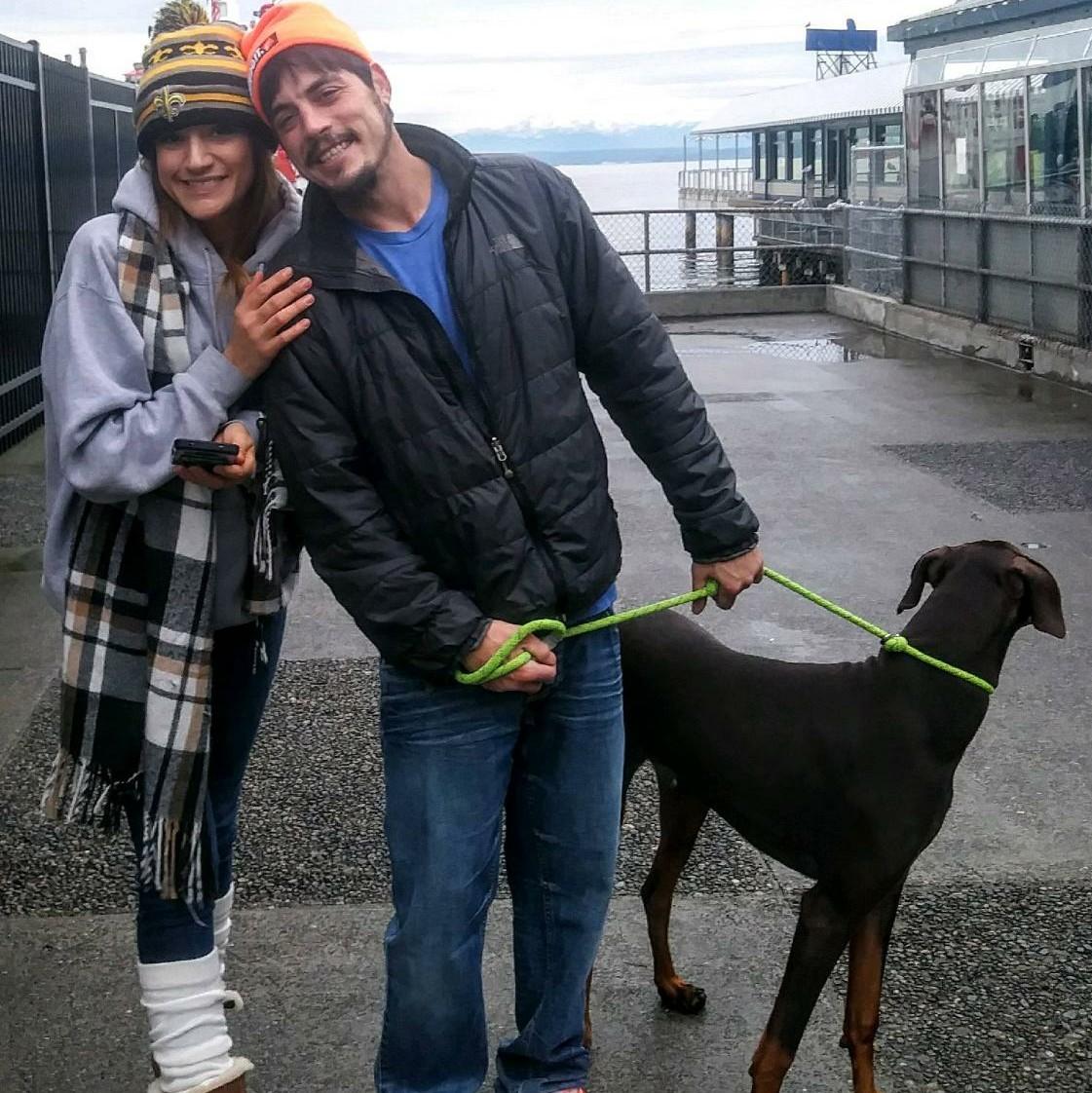 Our little Family, Walk by the Waterfront Seattle, Wa 2018