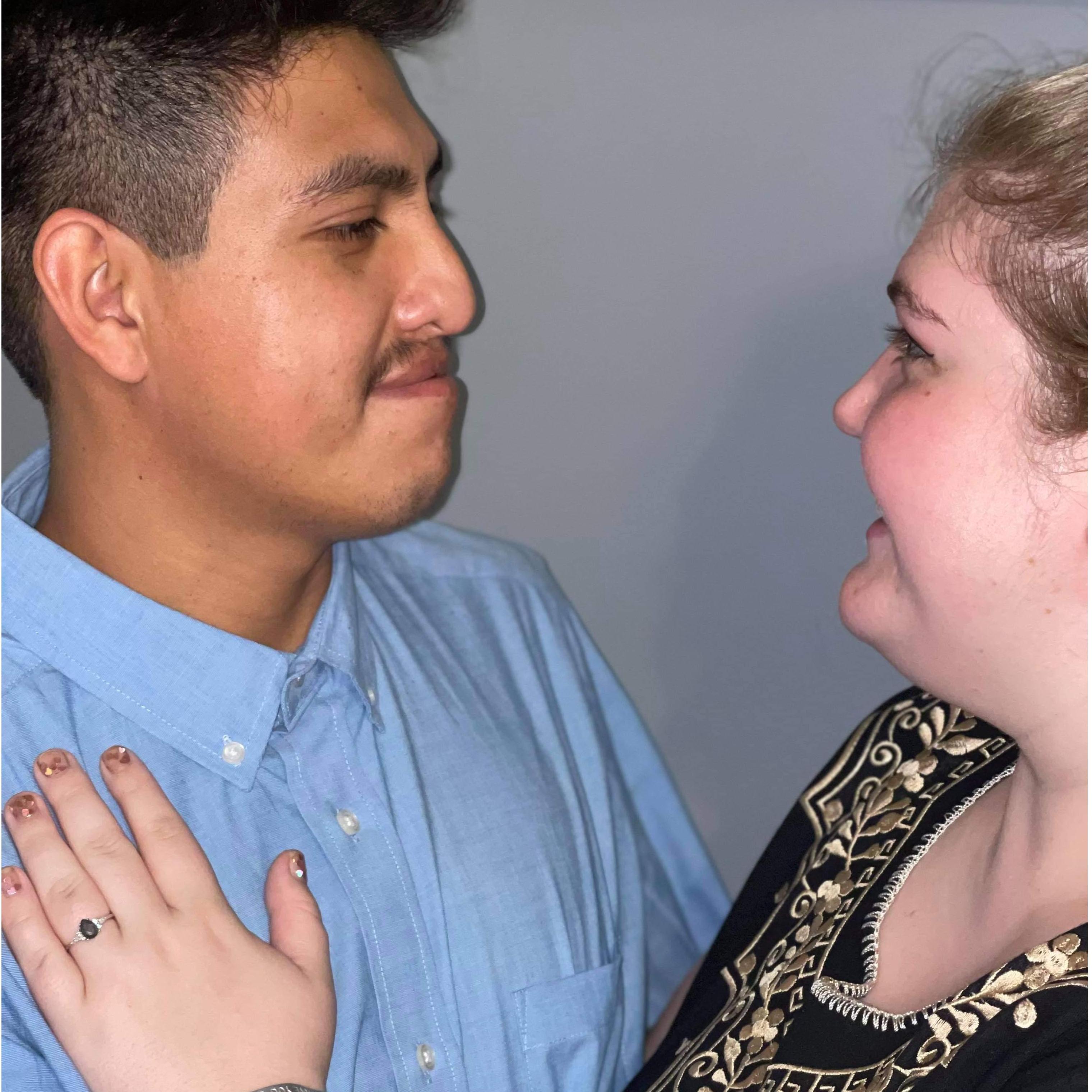 Makayla took our first engagement photos!