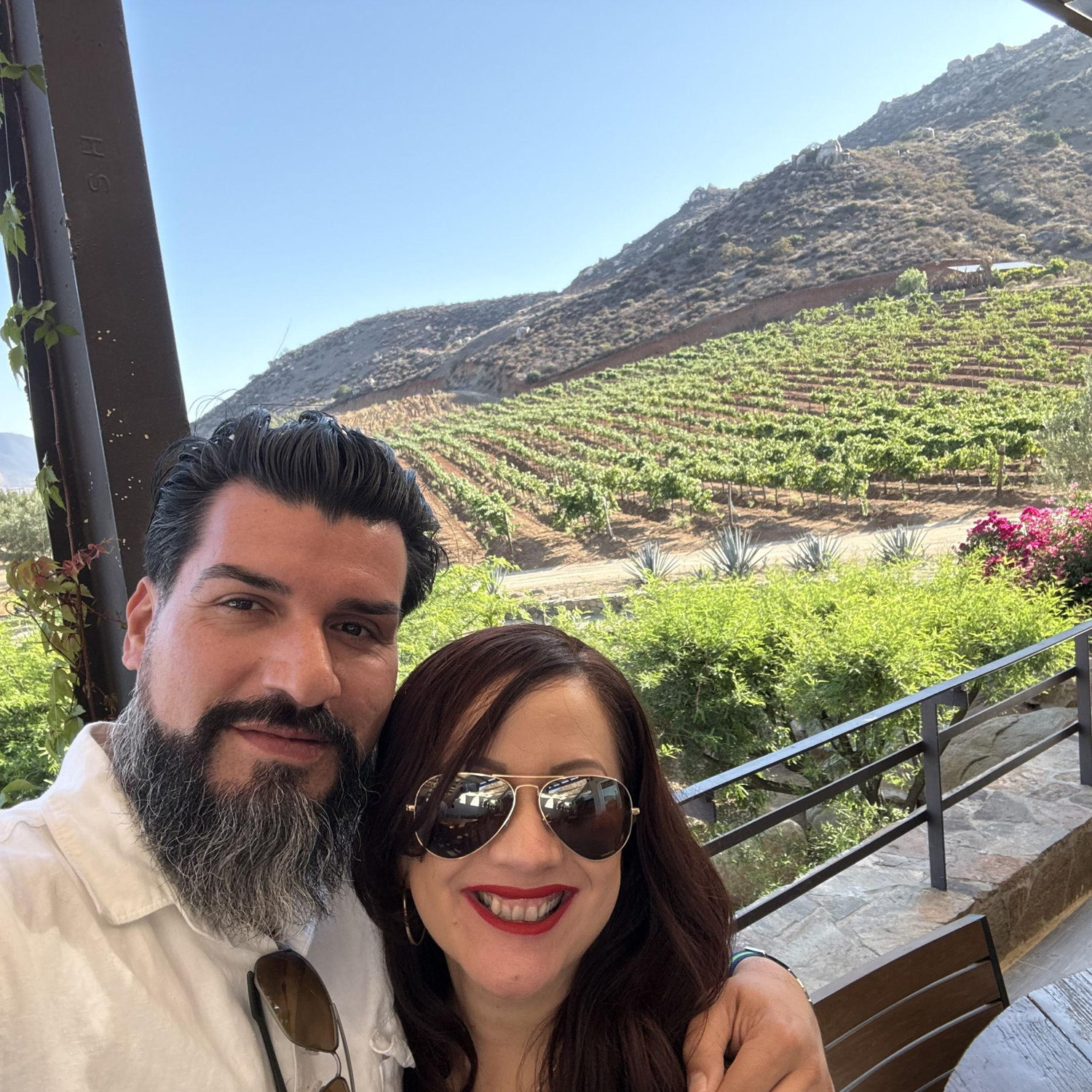 Exploring Venues at El Valle for the wedding.