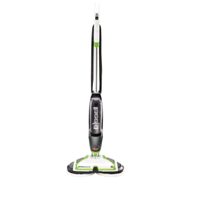 BISSELL - SpinWave Hard Floor Spin Mop - White with ChaCha Lime Accents