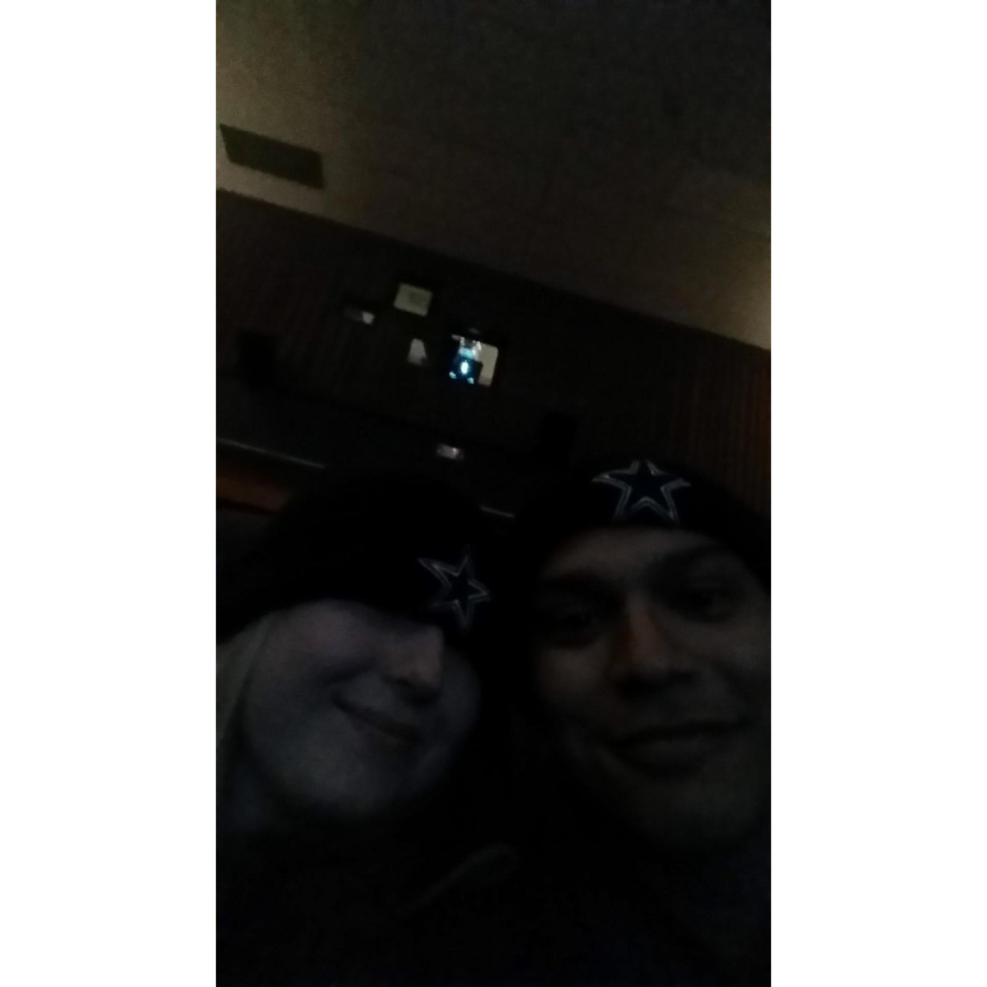 First Date: Watching Rogue One after eating Tacos at our favorite taco place and opening Christmas presents.