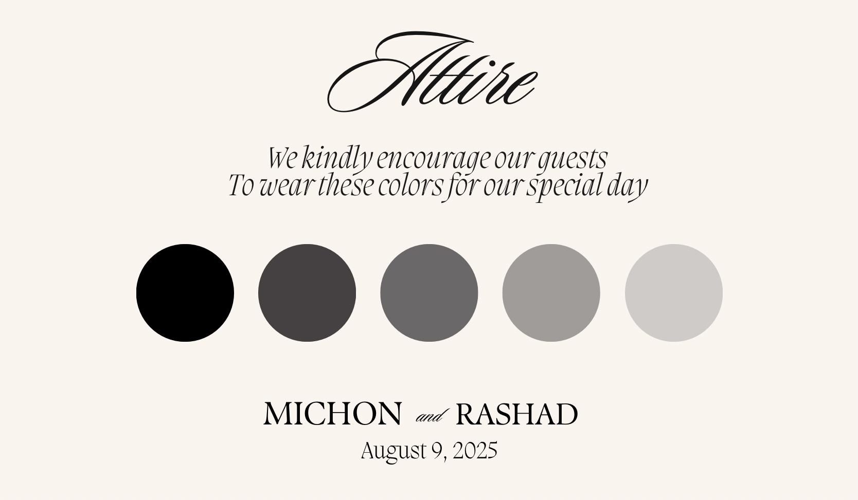 The Wedding Website of Michon Wynn and Rashad Jackson