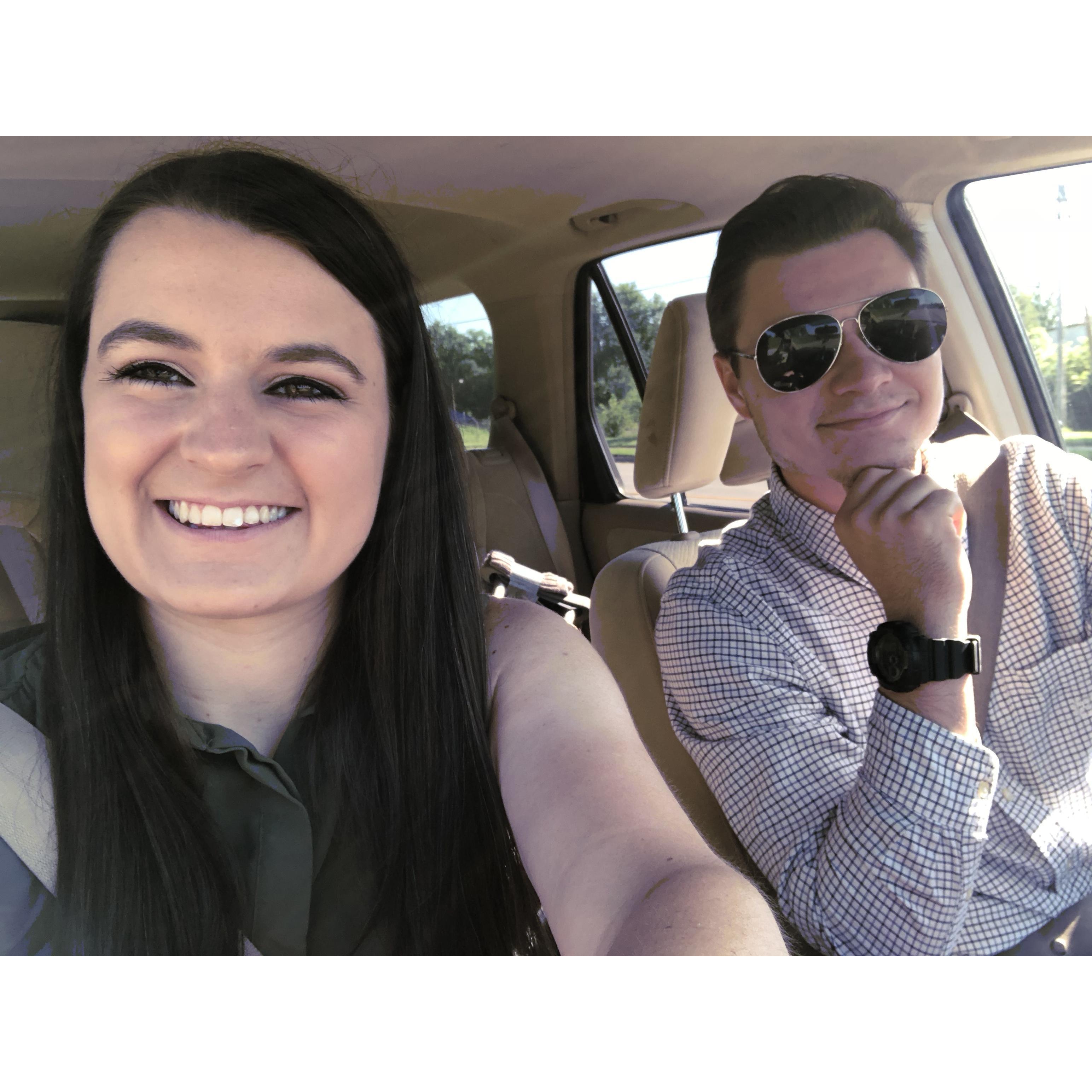Heading to Church!